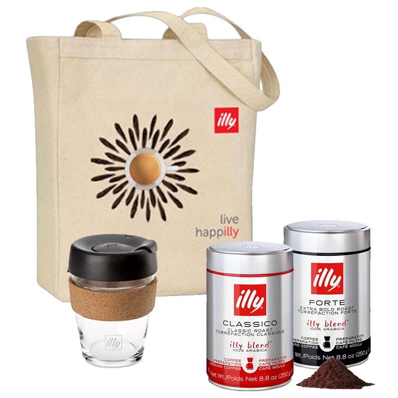 illy Travel Bundle Front View