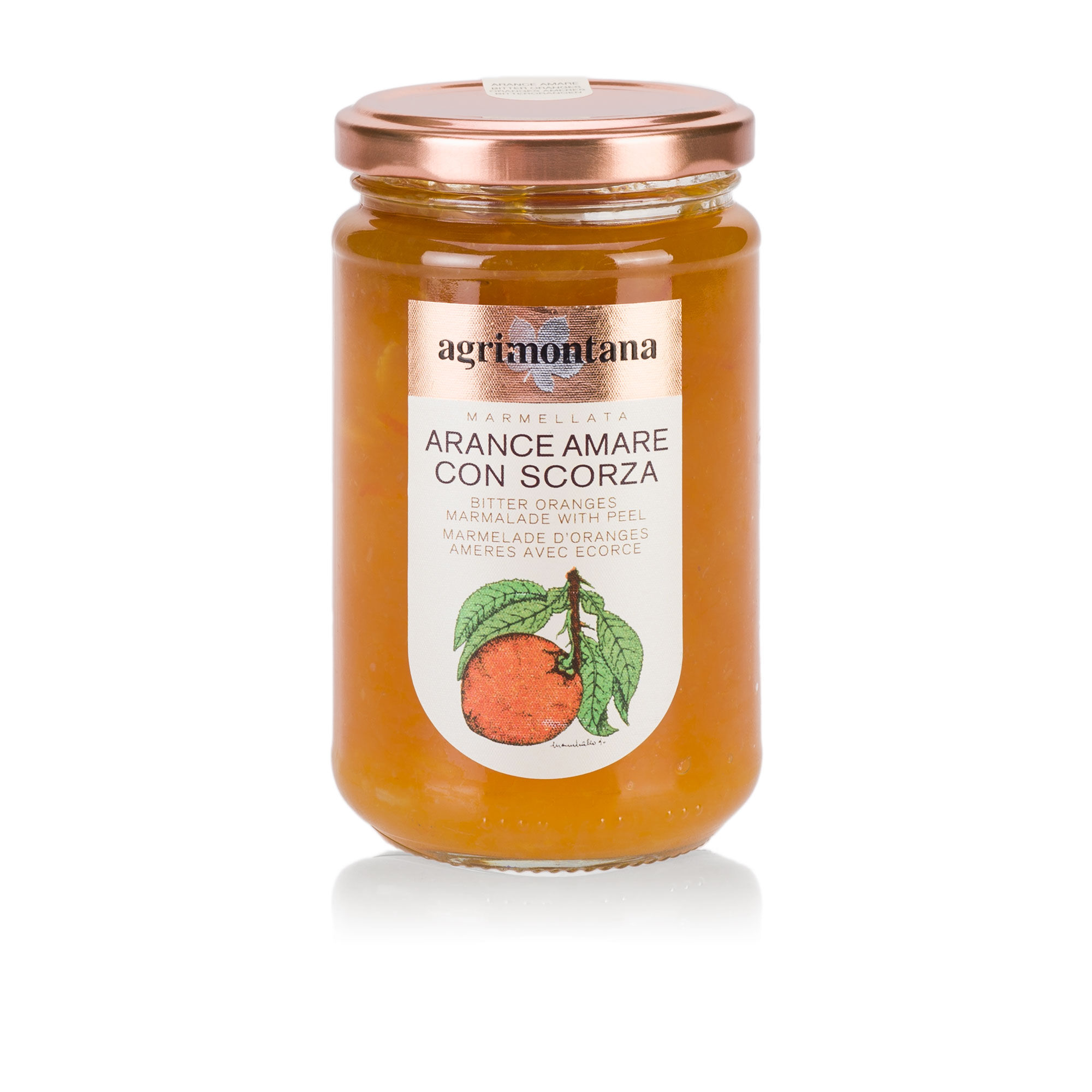 Marmellata di Arance Amare Agrimontana da 350gr