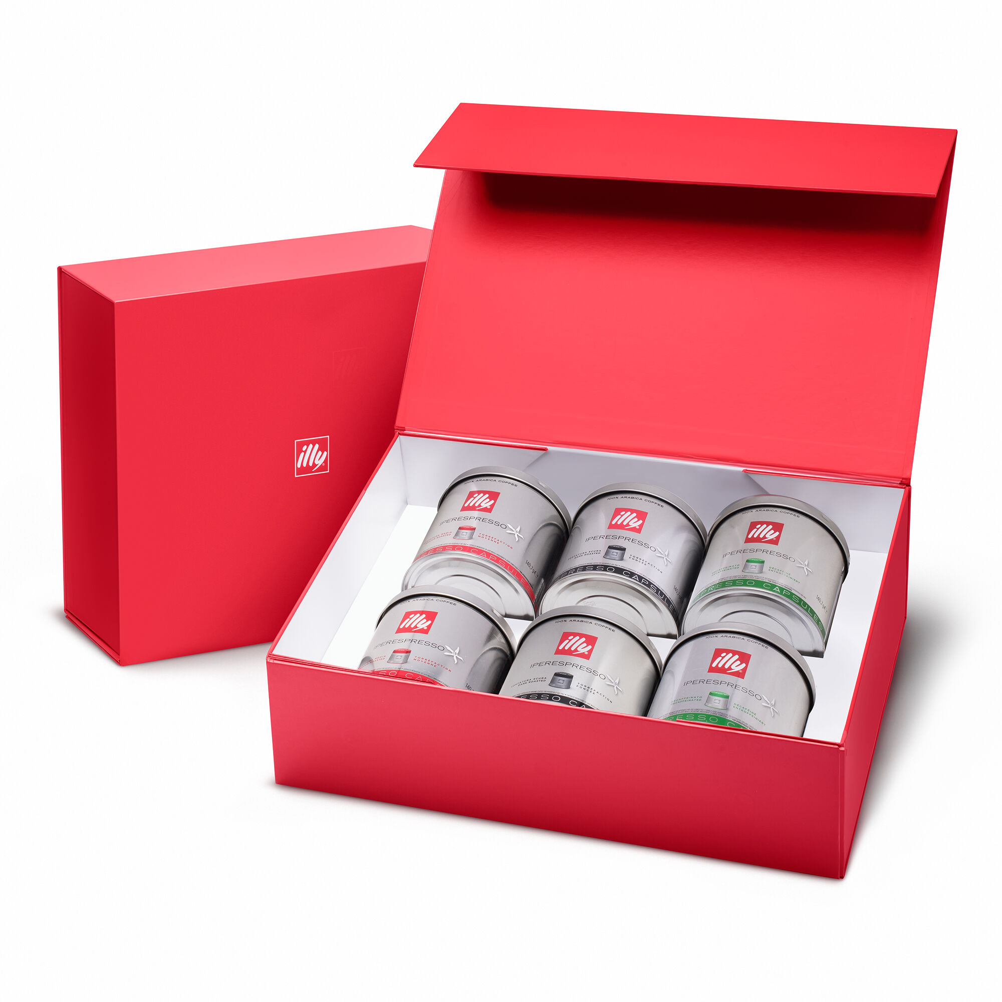 Customize a Gift Box of 6 illy Cans of Iperespresso Coffee