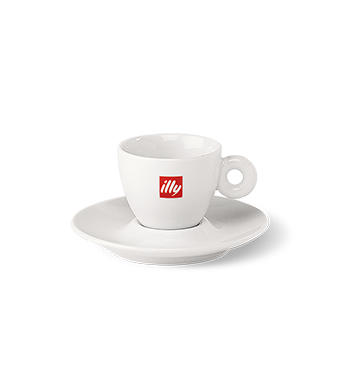 Tasse à café espresso avec logo illy