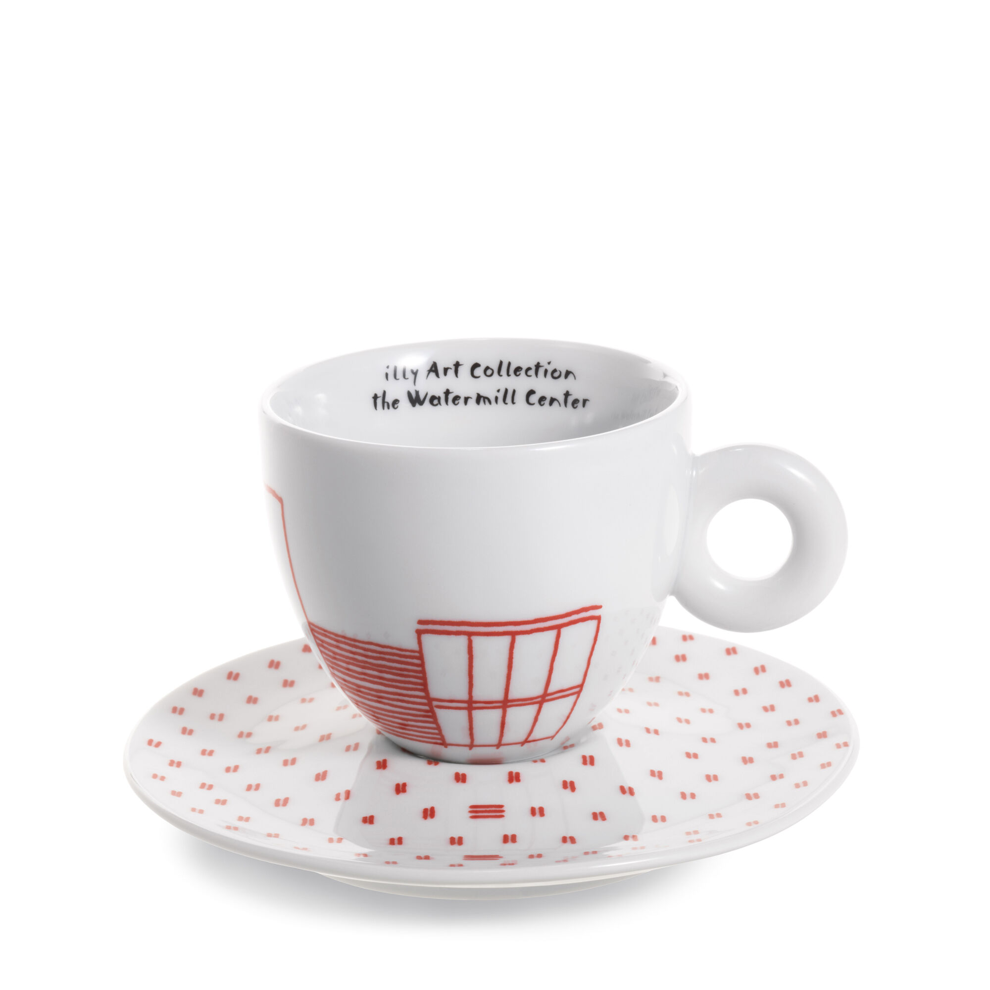 Cappuccino Cup Gift Set Watermill Center 2 cups illy Shop