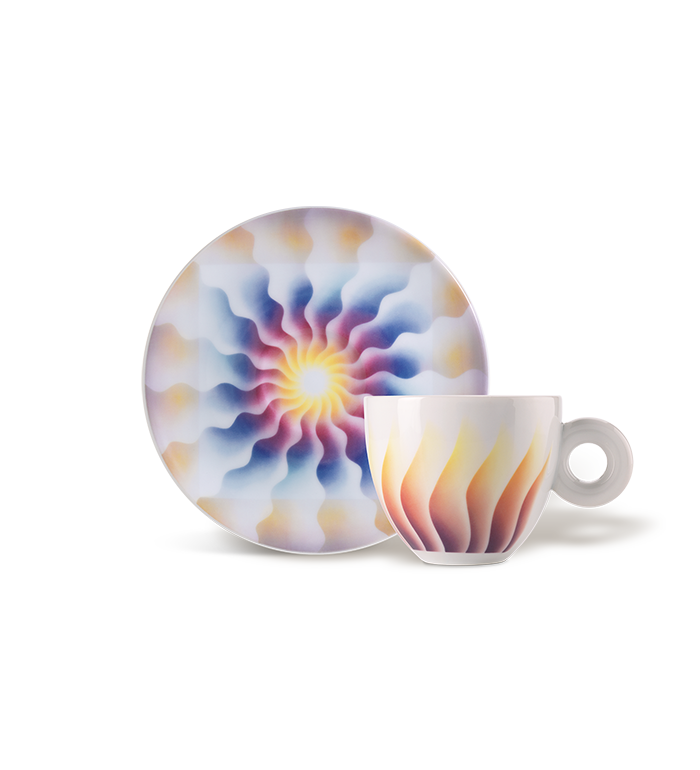 Set da 4 tazze da cappuccino - illy Art Collection Judy Chicago image number 2