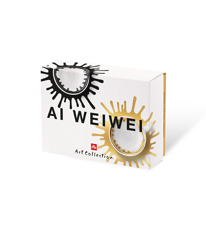 illy Art Collection Ai Weiwei Set of 2 Espresso Cups image number 3