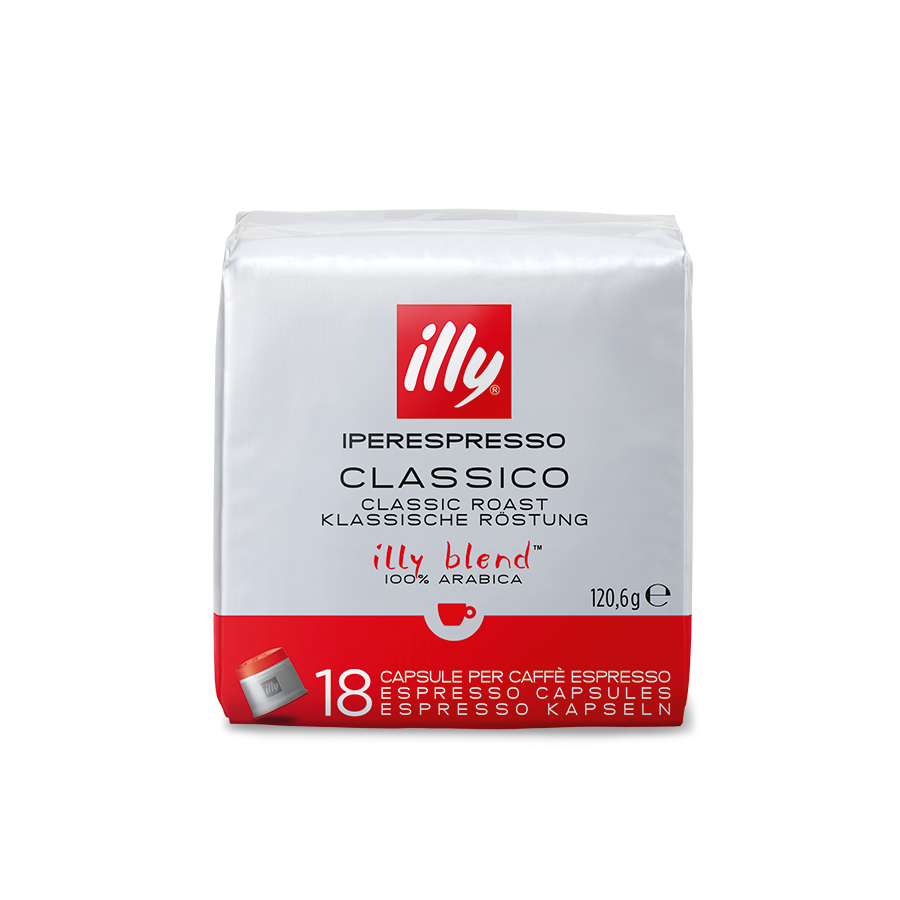 18 Iperespresso Kaffeekapseln CLASSICO - klassische Röstung
