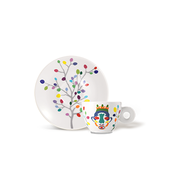 Set de 2 tazas de café espresso - illy Art Collection Pascale Marthine Tayou