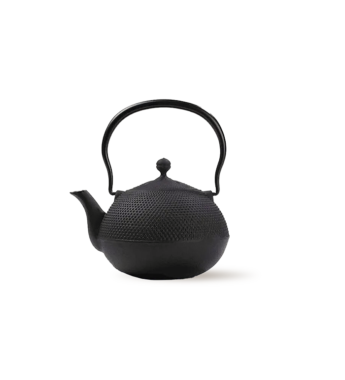Chaleira de Ferro Fundido Natsume Preta - 750ml image number 0