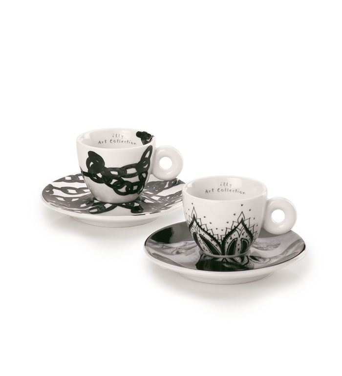 SET OF TWO ESPRESSO CUPS – GENESI ILLY ART COLLECTION image number 2