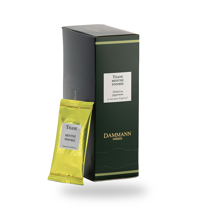 Dammann Infusion Menthe Poivr&eacute;e &ndash; 4x24 Cristal&reg; Sachets