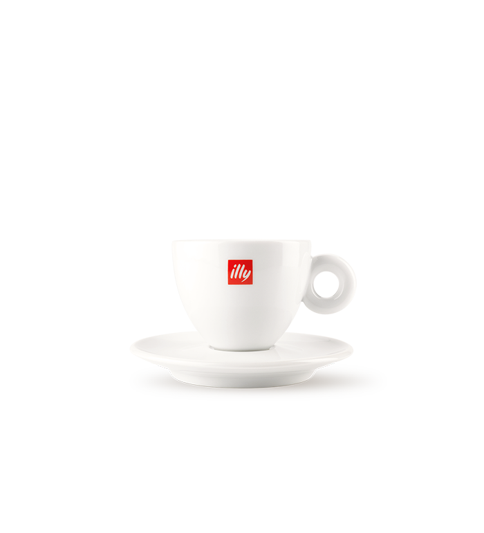 illy Logo Cappuccino Cups (Set of 4) image number 0