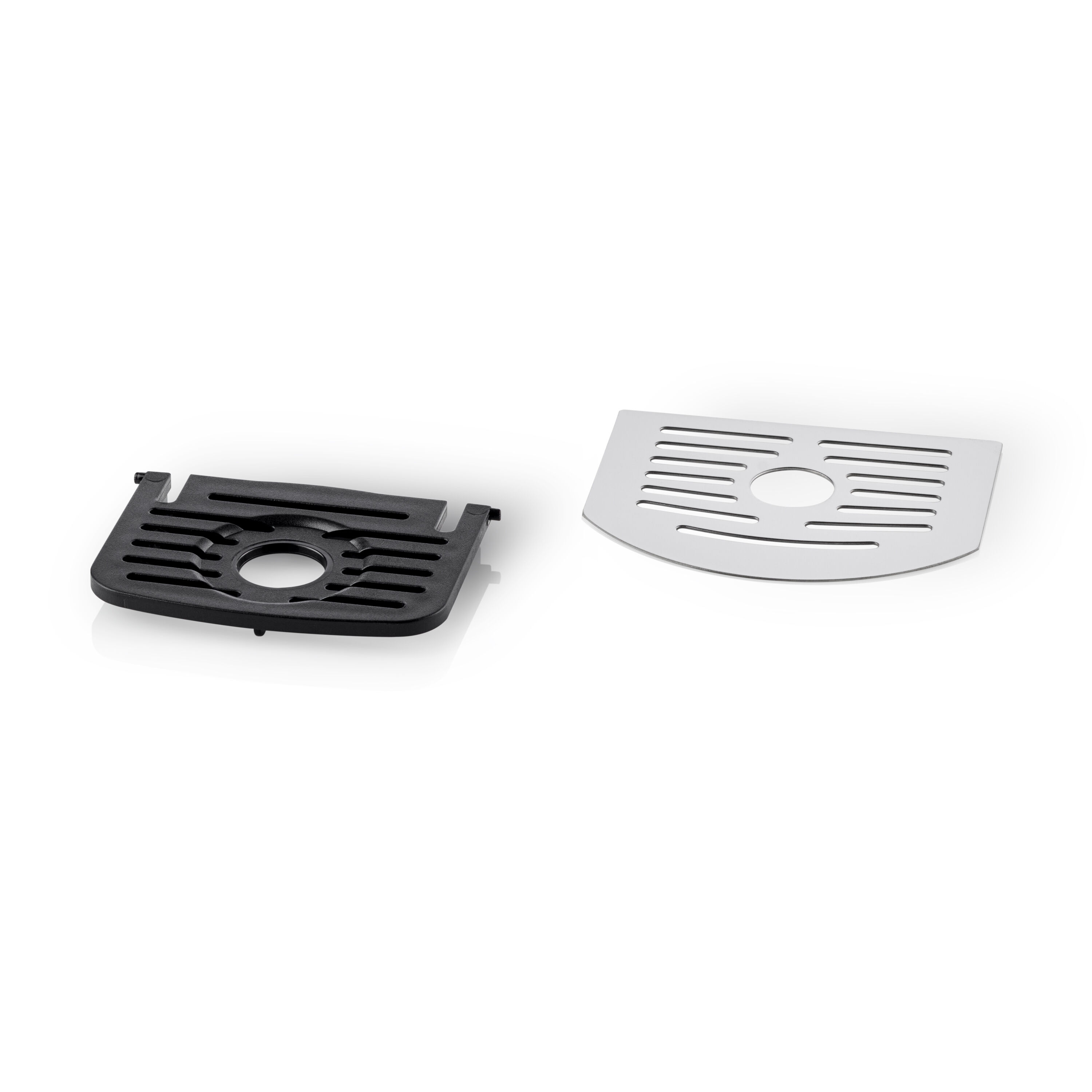Kit portatazas negro para taza de café espresso y rejilla en acero inoxidable para máquina de café ESE