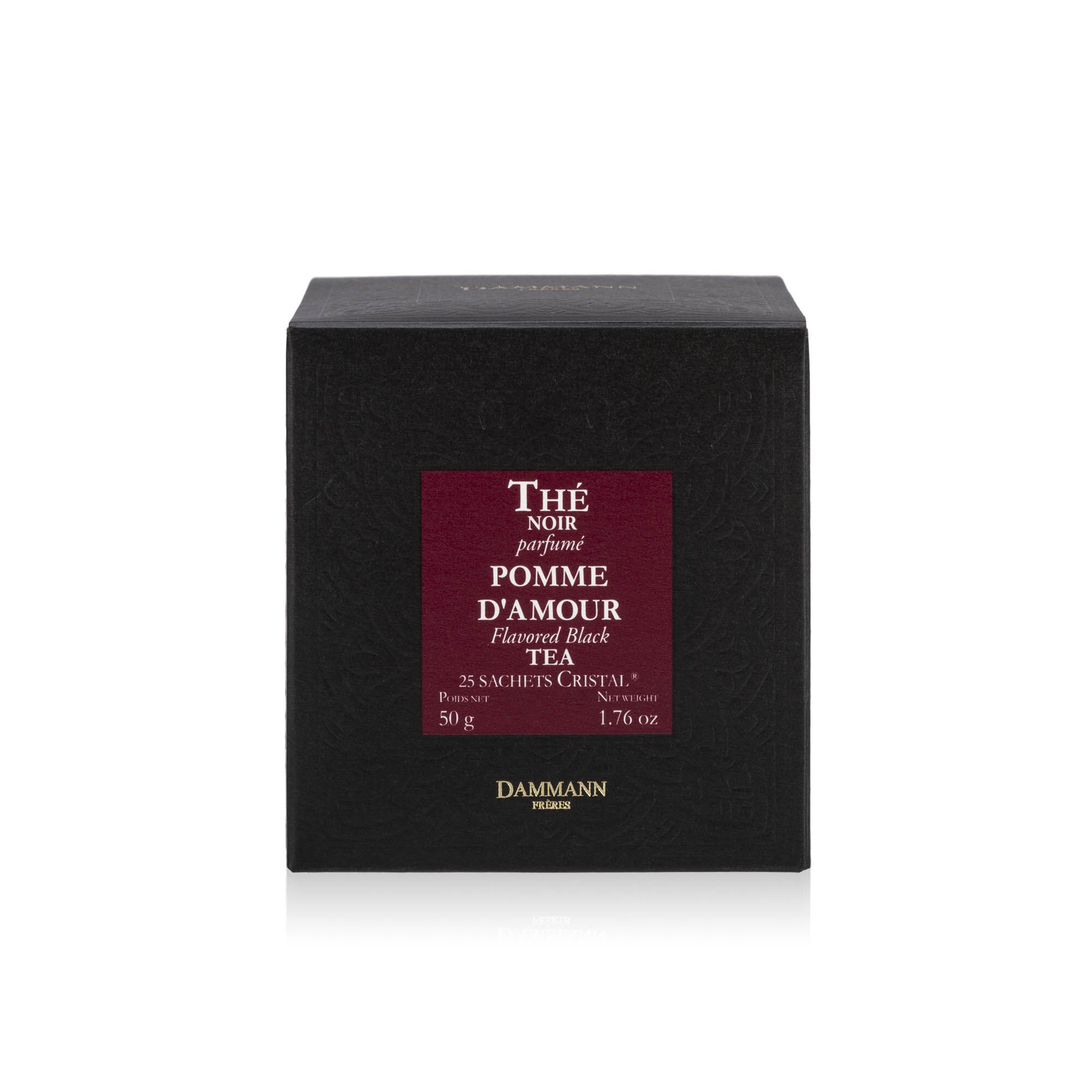 Tee Dammann Pomme D'Amour Schwarzer Tee 25 Teebeutel