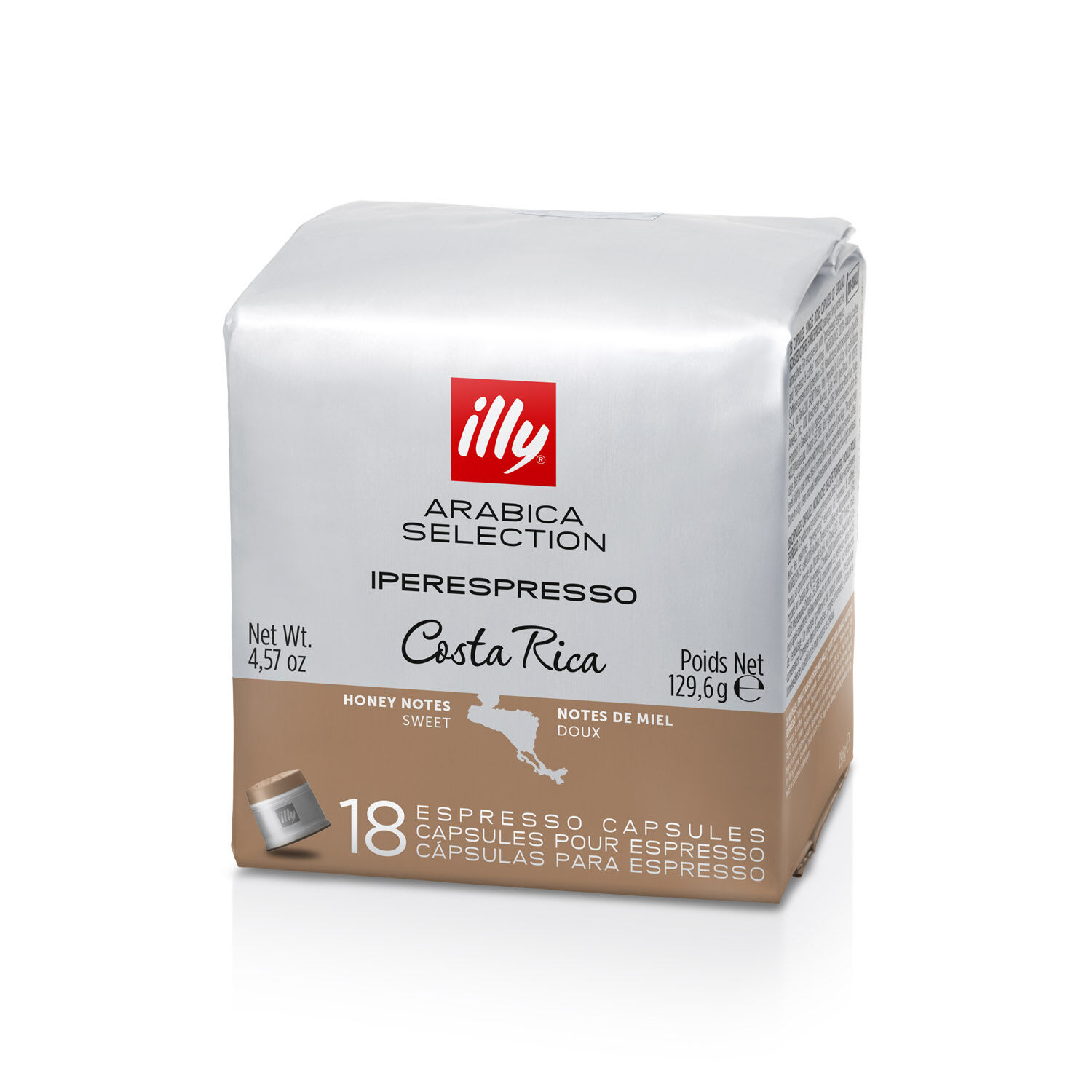 Café en cápsulas Iperespresso Arabica Selection Costa Rica