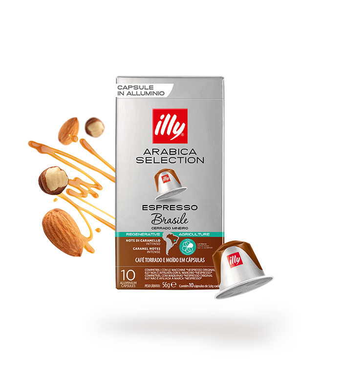 Brasile Arabica Selection Cerrado Mineiro coffee in compatible capsules image number 0