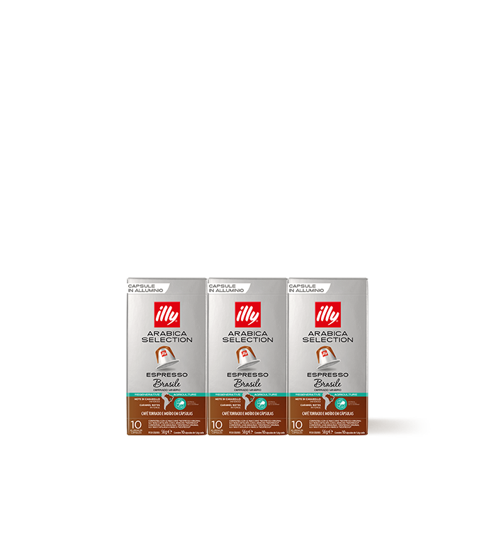 Brasile Arabica Selection Cerrado Mineiro coffee in compatible capsules, set of three image number 0