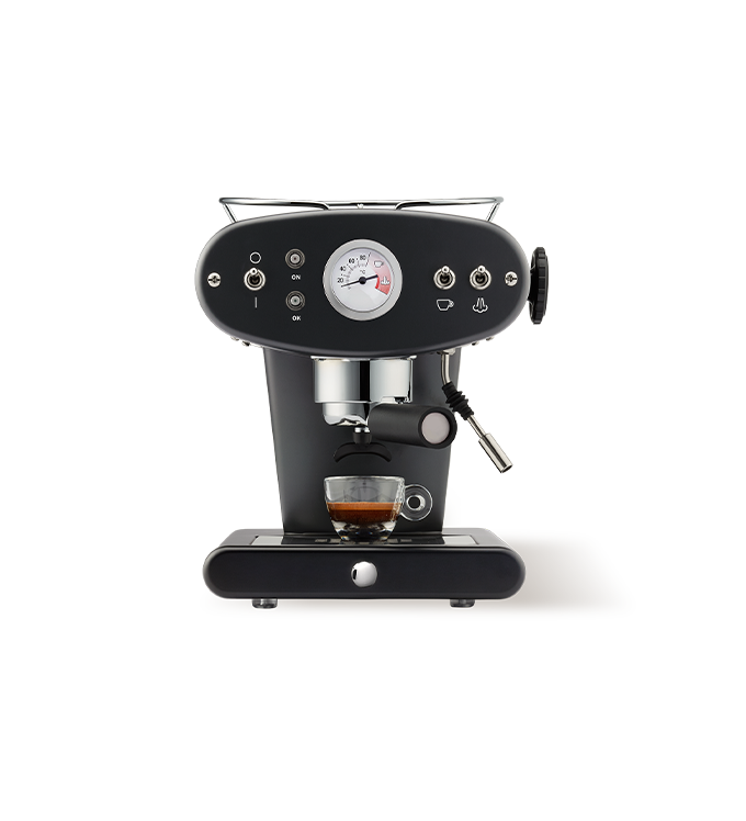 X1 Trio Schwarz- E.S.E. Pads Kaffeemaschine