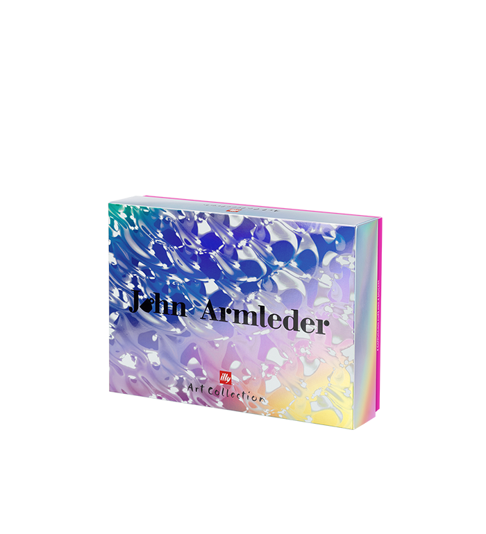 SET MIT VIER CAPPUCINOTASSEN – JOHN ARMLEDER ILLY ART COLLECTION image number 5