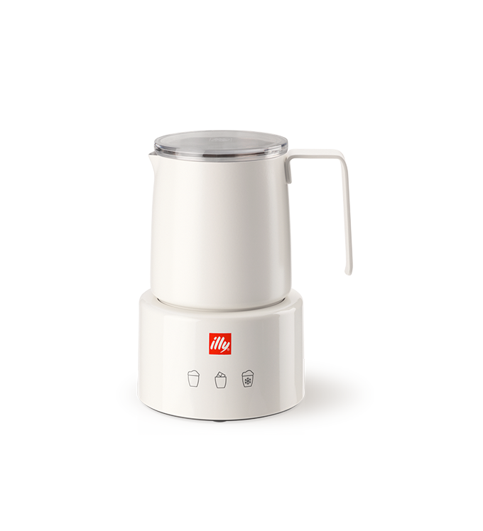 illy Electric Milk Frother - White