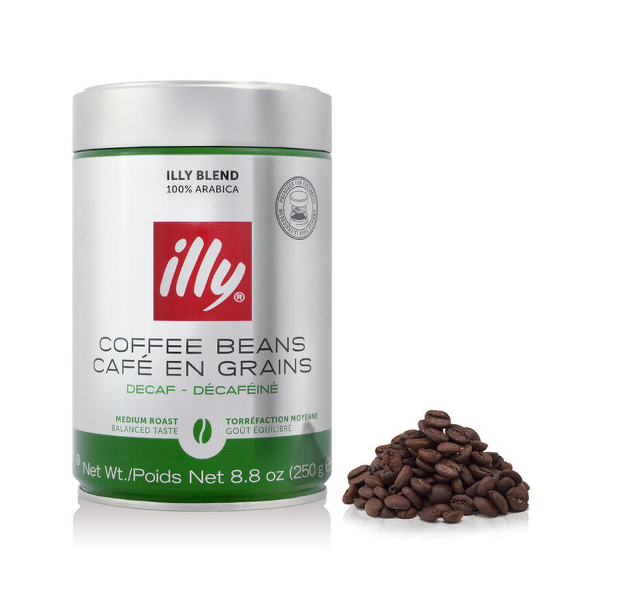 Whole Bean Decaffeinated Coffee illy