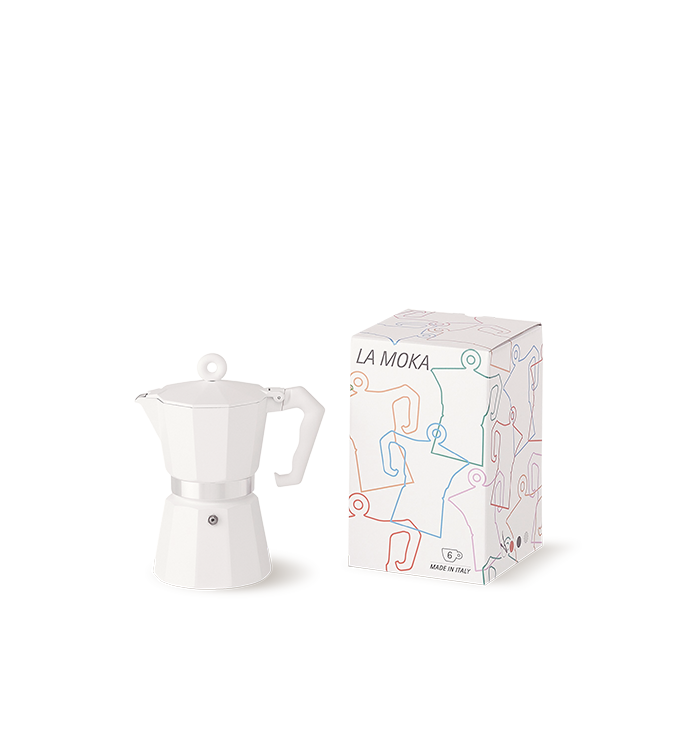 La Moka Black 3 Cup Moka Pot