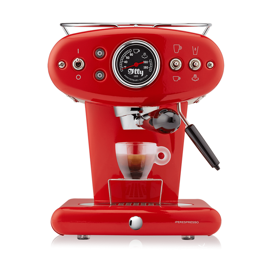 X1 Anniversary - Macchina da Caff&egrave; Iperespresso rossa