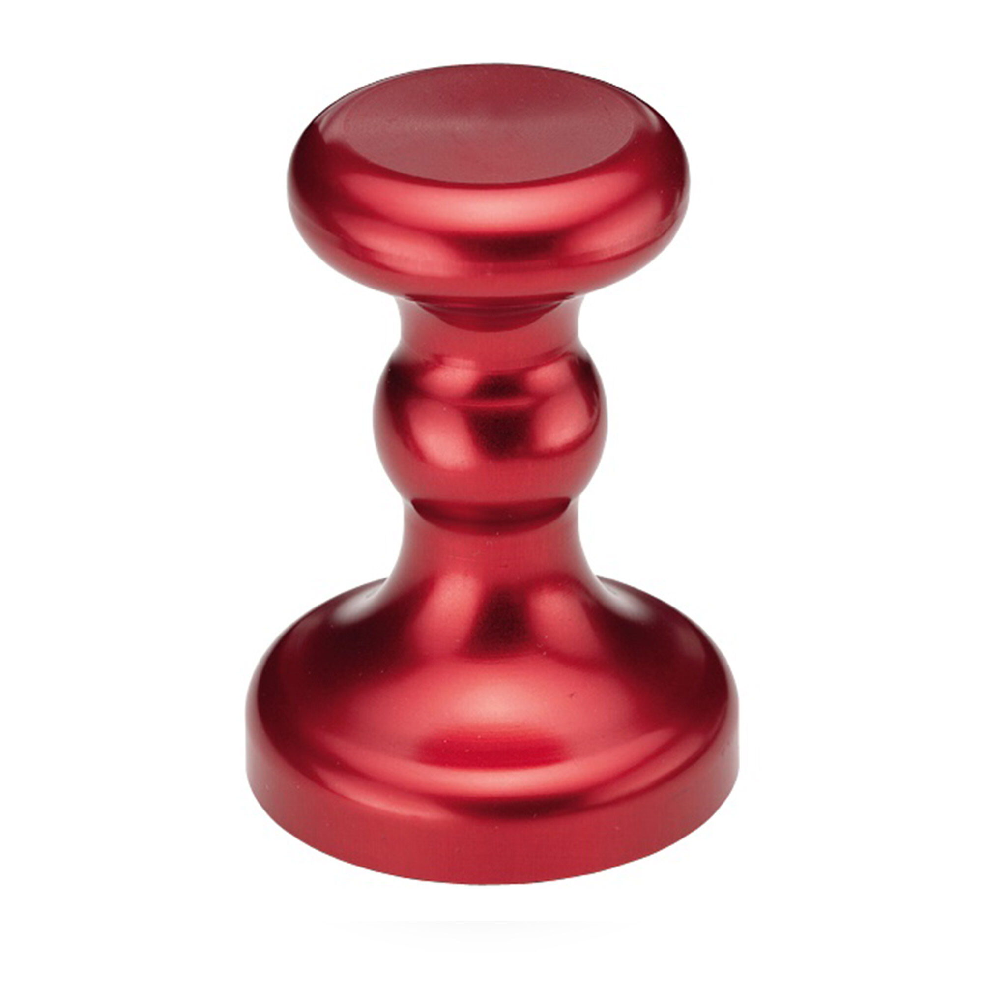Metal Espresso Tamper illy Logo Red