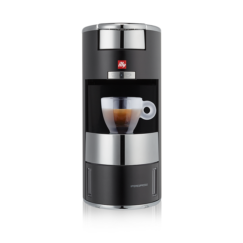 illy X9 iperEspresso Machine - Espresso Capsules - Black - Espresso Cup