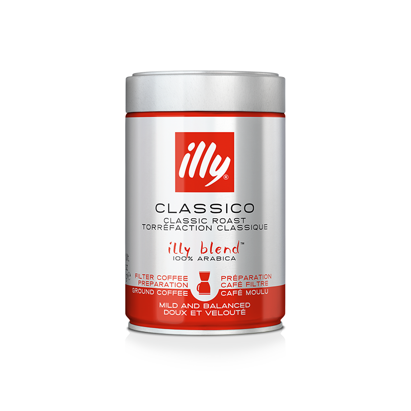 Die CLASSICO Röstung für Espresso – Gemahlener Kaffee für Filter 250g
