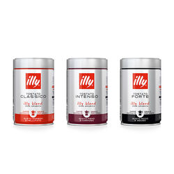 Caff&egrave; macinato per moka: 3 Barattoli