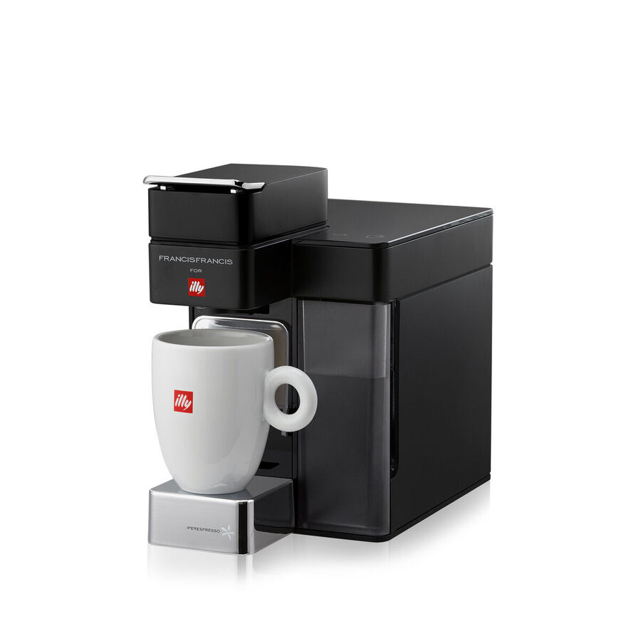 Y5 iperEspresso Espresso & Coffee Machine Black illy