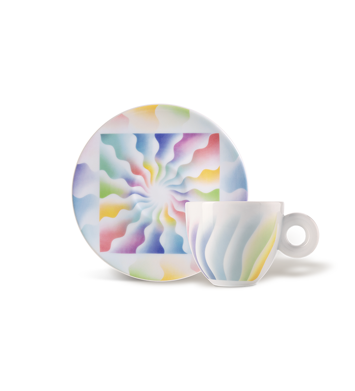 Set da 4 tazze da cappuccino - illy Art Collection Judy Chicago image number 1
