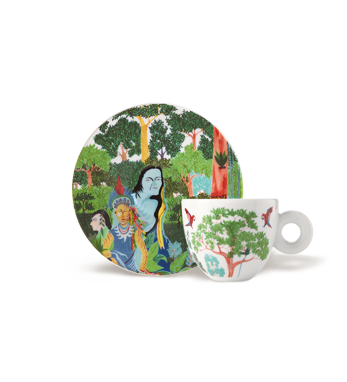 SET VAN 4 CAPPUCCINOKOPJES - ILLY ART COLLECTION BIENNALE ARTE 2024 image number 0