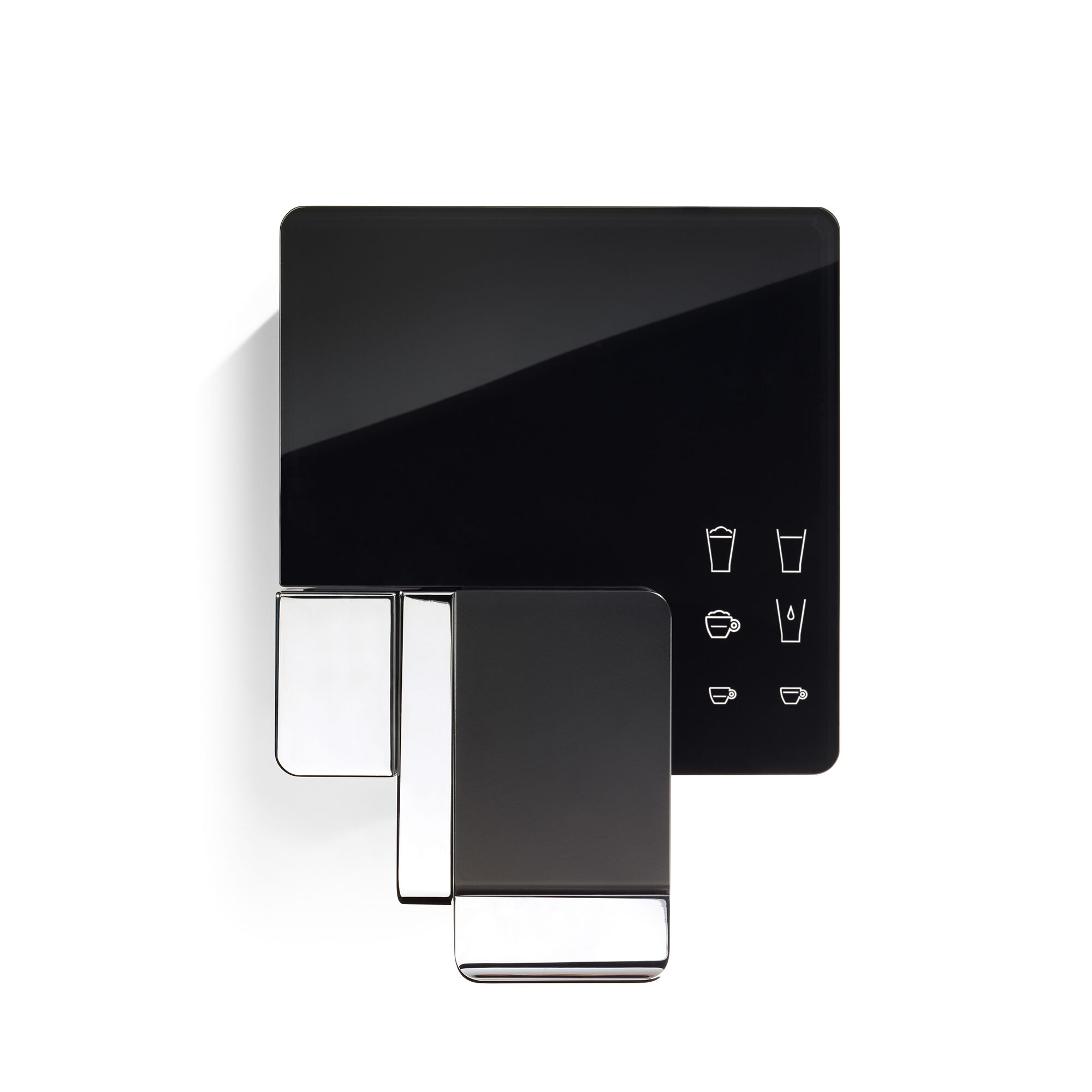 Y5 iperEspresso Milk, Espresso & Coffee Machine Black illy