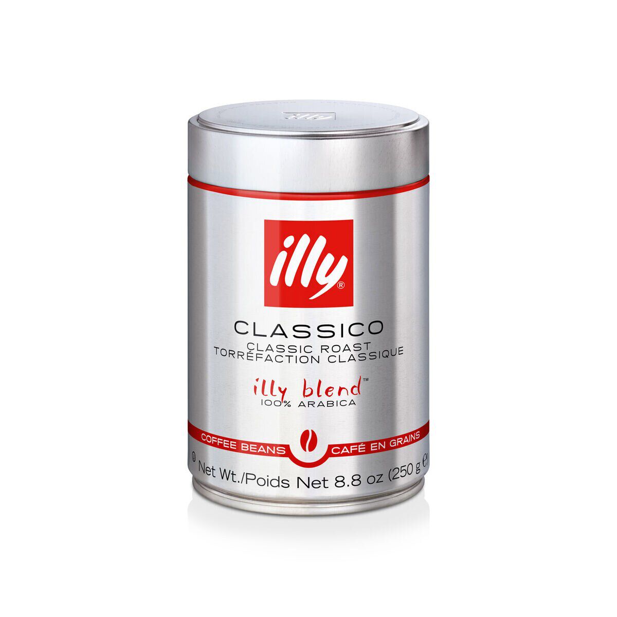 illy Café, grains de café Intenso, Bold Roast, grains de café 100