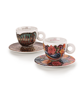 SET DE 2 TAZAS PARA CAPPUCCINO: LA ILLY ART COLLECTION PARA LA BIENNALE ARTE 2024