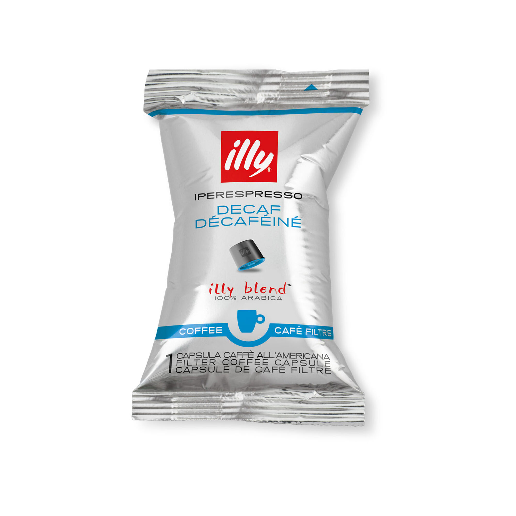 Decaf Iper Coffee Capsule Singles Iperespresso Illy Eshop