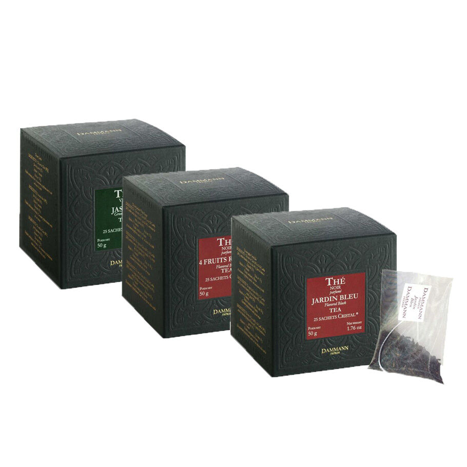 Dammann® Flavored Tea Sachet Sampler Bundle