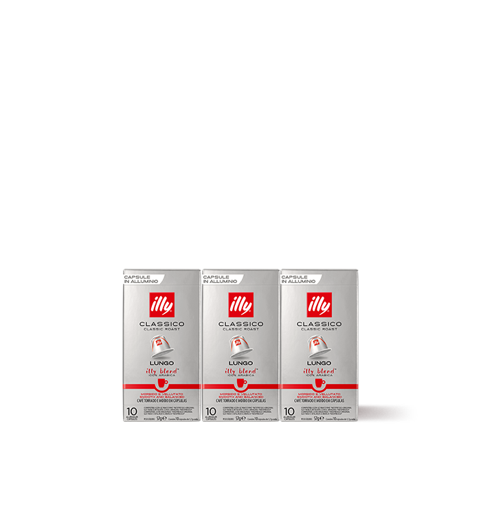 CLASSICO Lungo coffee in compatible capsules, set of three image number 0