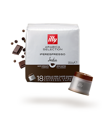 Café en capsules Iperespresso - Arabica Selection Inde - 18 unités