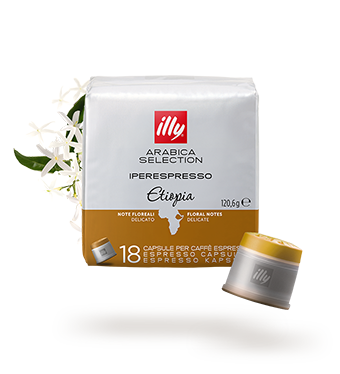Café en capsules Iperespresso - Arabica Selection Ethiopie - 18 unités