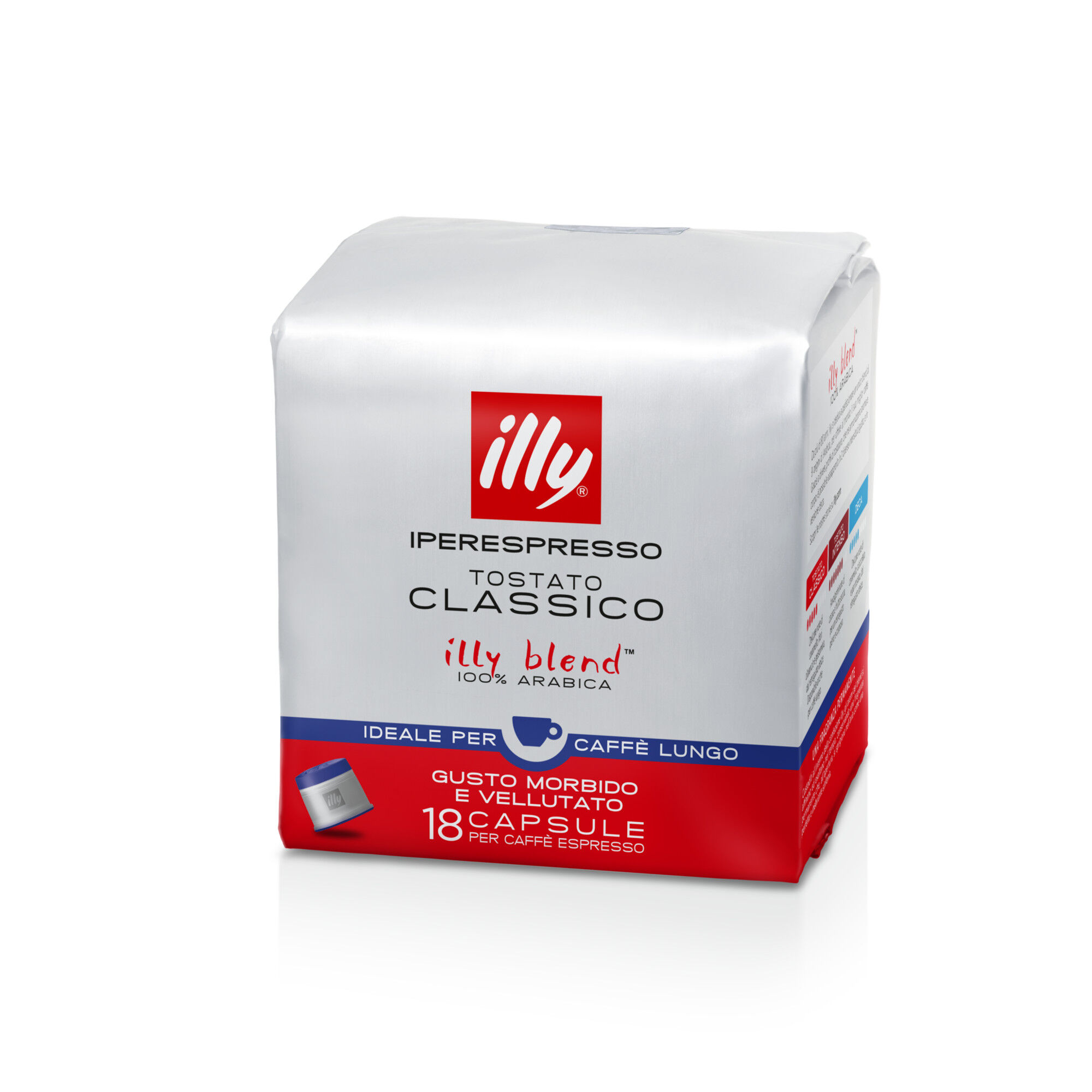 Kaffee Lungo 18 Iperespresso Kaffeekapseln Illy Shop