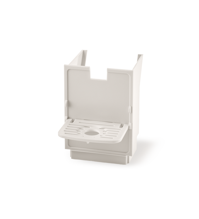 White container for used coffee pods and capsules, for illy Easy coffee machines image number 0