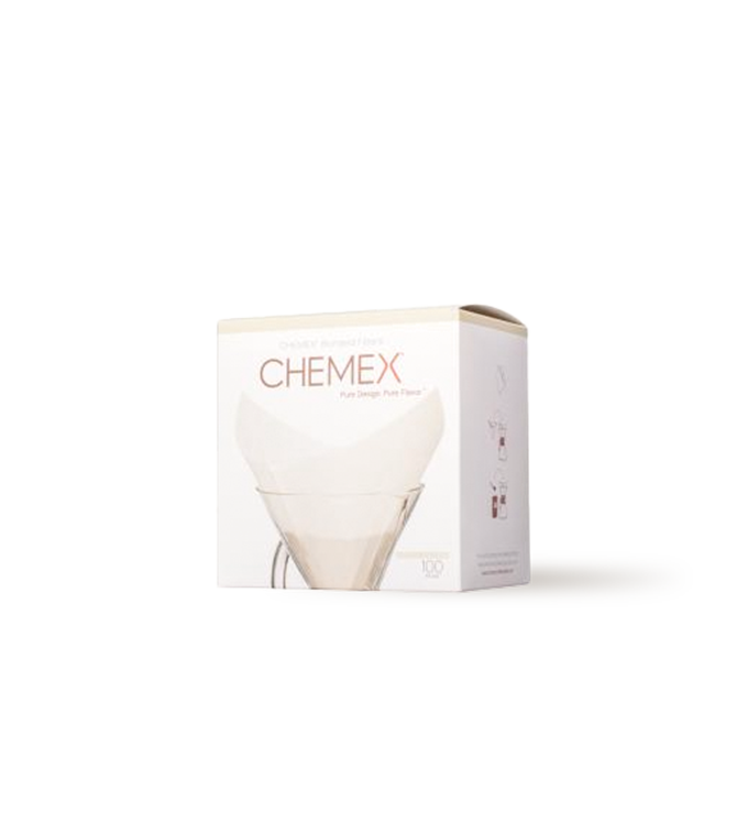 Chemex Filters - Pre-Folded Square Coffee Filters