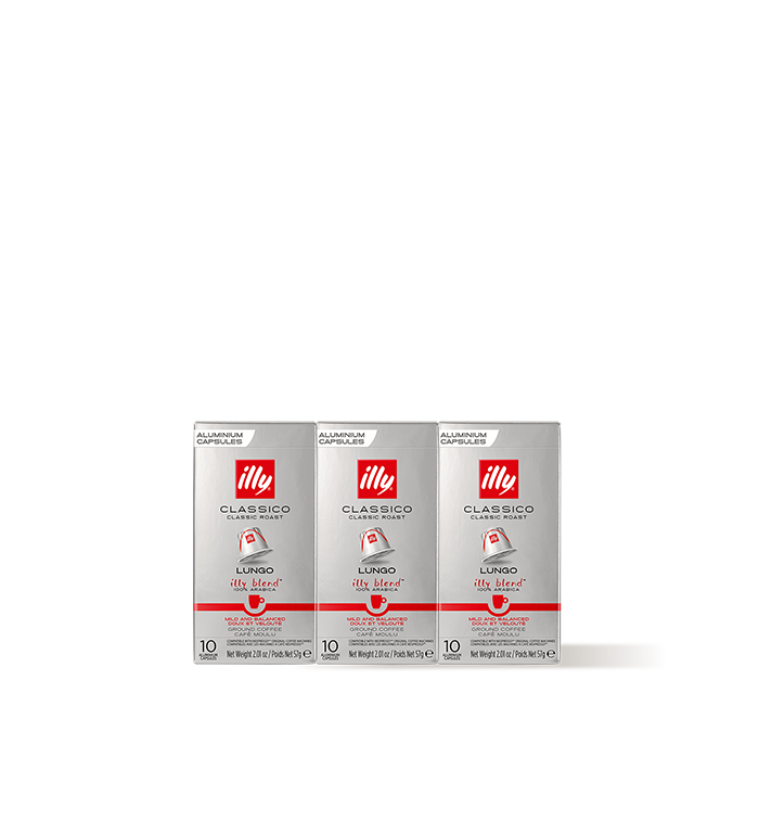 CLASSICO Lungo coffee in compatible capsules, set of three image number 0
