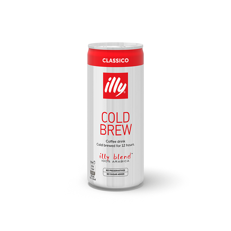 Cold Brew Classico – illy Iced Coffee can – 250ml