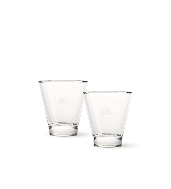 illy logo Marocchino Glass (Set of 2) image number 0