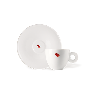 Set de 2 tazas de cappuccino - illy Art Collection Lee Ufan