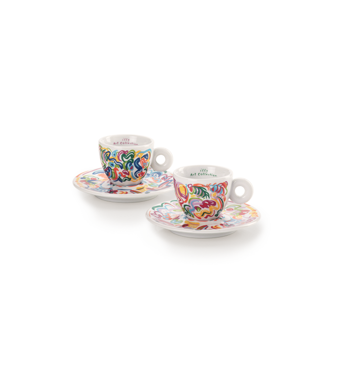 SET OF 2 ESPRESSO CUPS - SOL CALERO ART COLLECTION image number 2