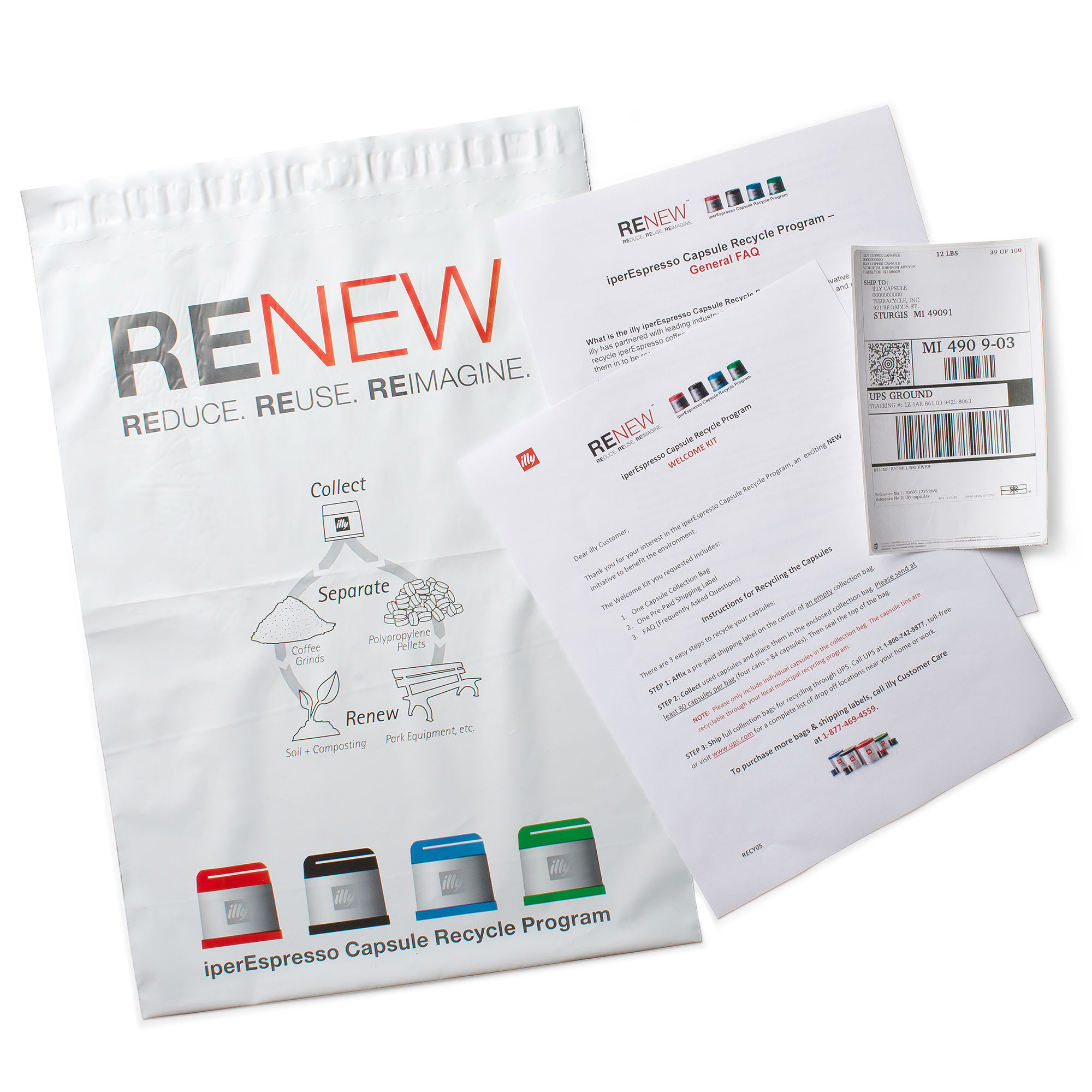 iperEspresso Capsule Recycle Kit illy