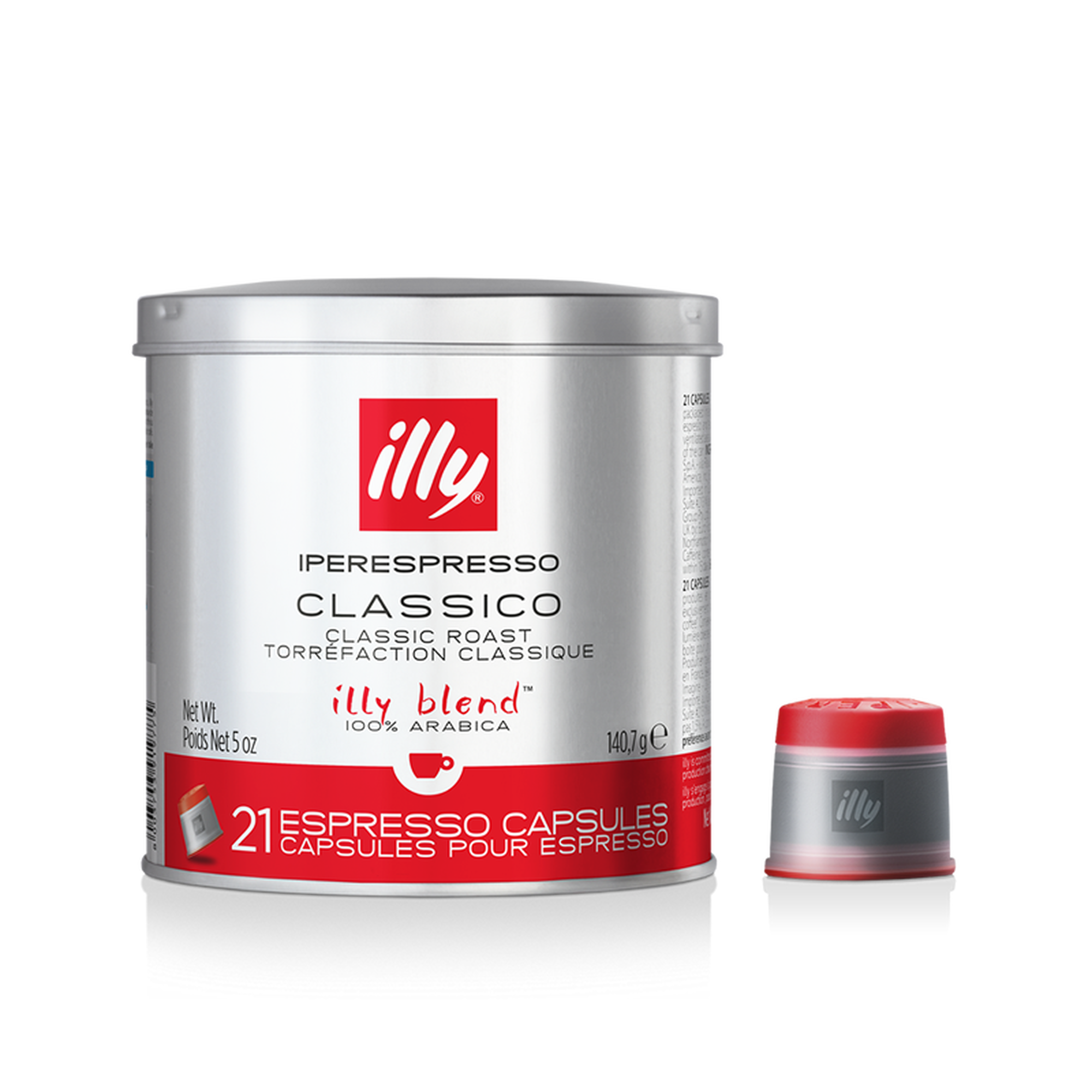 Capsules caf Iperespresso 126 capsules classiques illy Capsules caf Iperespresso 126 capsules classiques illy