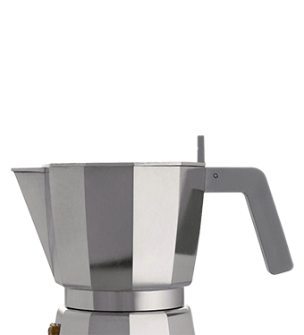 Nueva cafetera Moka de 6 tazas Alessi - illy Shop